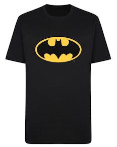 Bigdude Official Batman Print T-Shirt Black